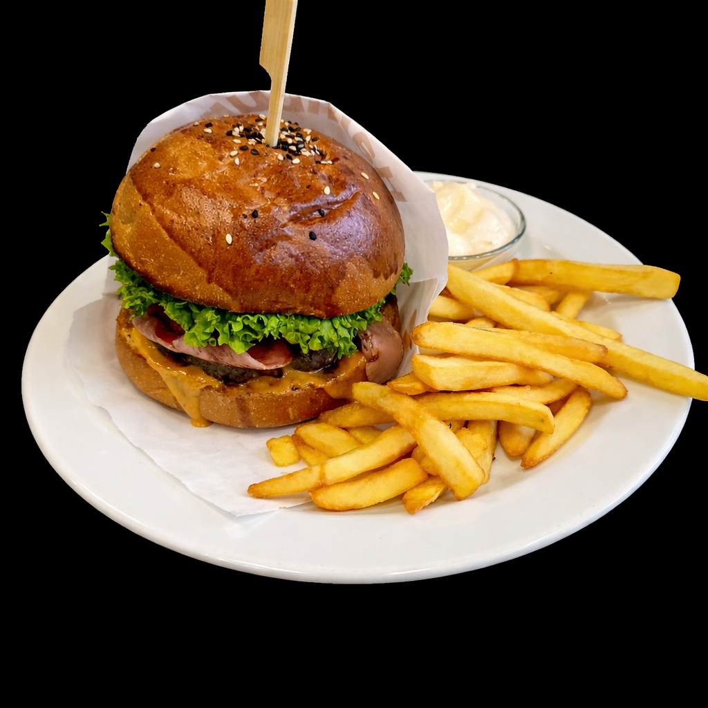 Sweet chilli s hranolkami a majonézou