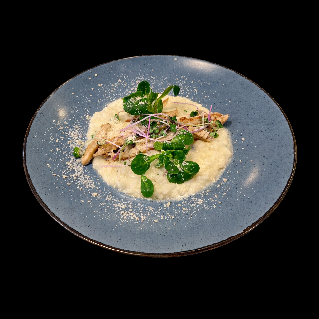 Risotto gorgonzola al polo