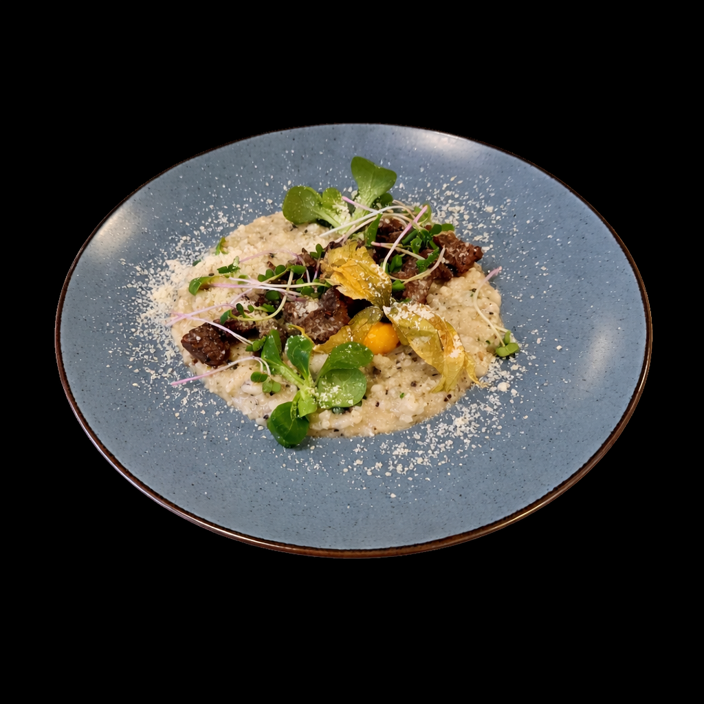 Risotto crema di tartufo nero di manzo (váha mäsa 130g)