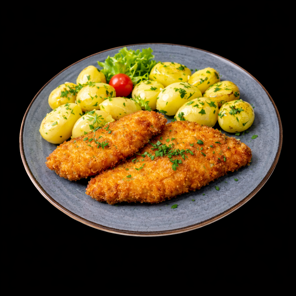 Vyprážaný kurací rezeň