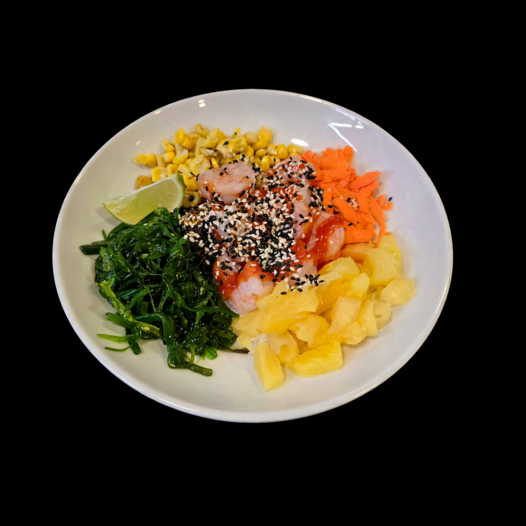 Hawai shrimps poke